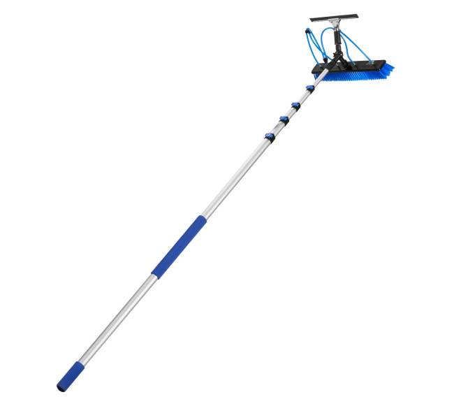 Saulės baterijų valymo rinkinys, 7.99 m, teleskopinis kotas8