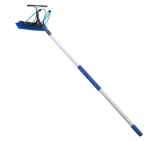 Saulės baterijų valymo rinkinys, 7.99 m, teleskopinis kotas10