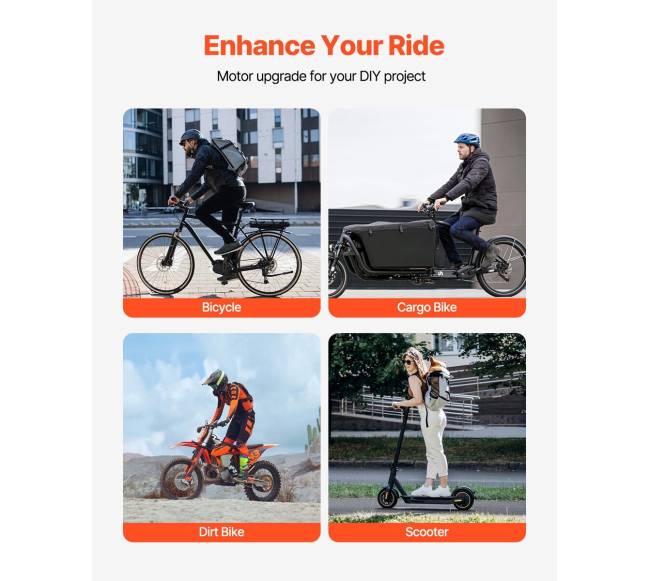 350W elektrinis DC variklis e-dviračiui3