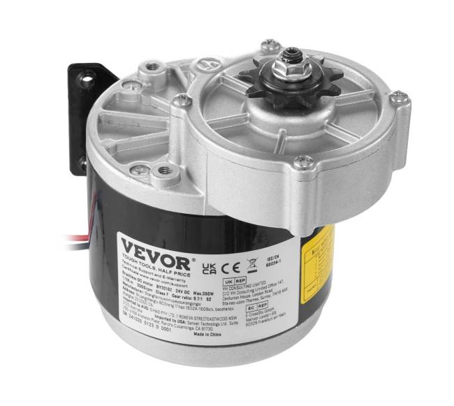 350W elektrinis DC variklis e-dviračiui8