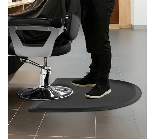 Pusiau apskritimas 1220 x 905 mm plaukų salono kilimėlis7