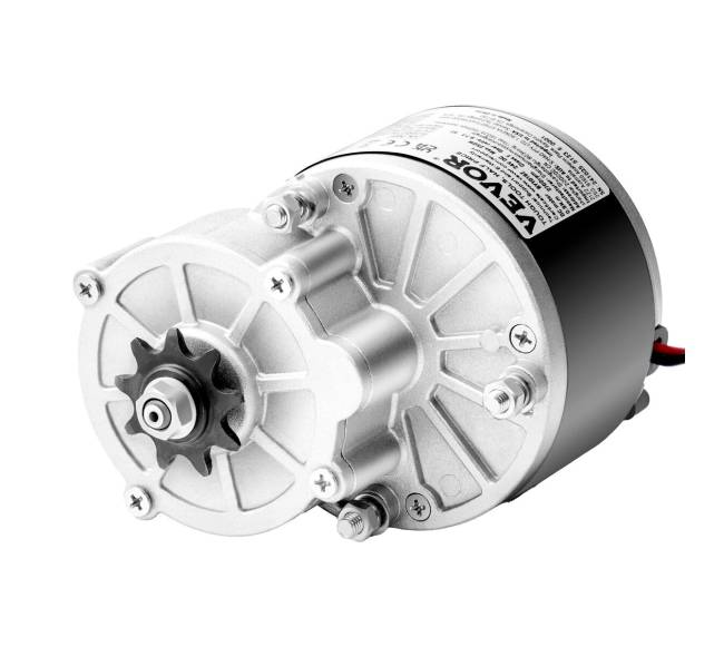 250W elektrinis nuolatinės srovės variklis 24V 2700rpm0