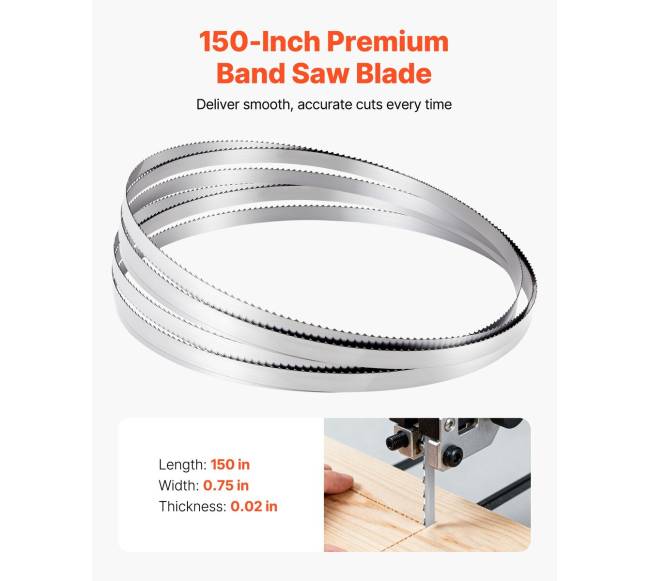 Juostinis pjūklas 3810 mm ilgio, 19 mm pločio2