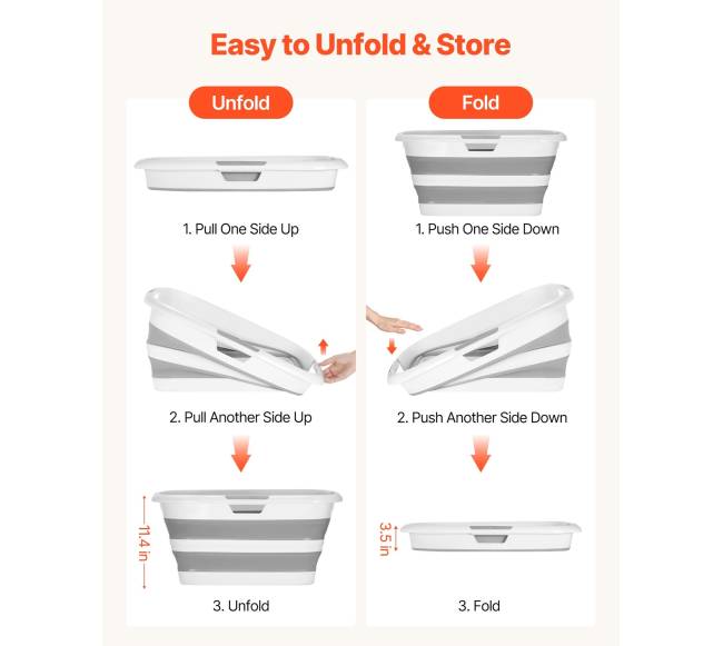 Sulankstoma šunų vonelė su nubėgimo anga3