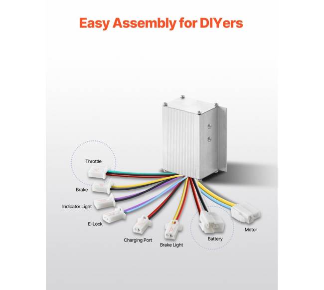 250W elektrinis nuolatinės srovės variklis 24V 2700rpm5