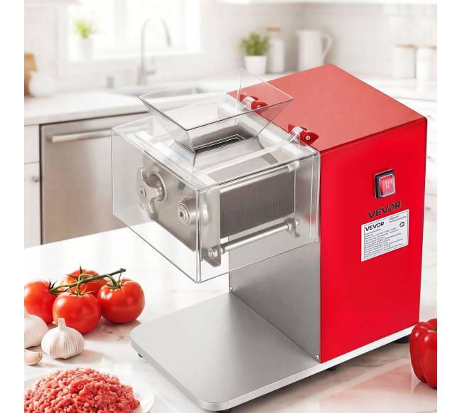 Mėsos pjaustymo mašina 850W komercinė7
