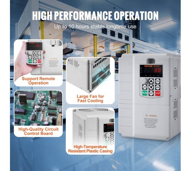 7,5 kW 10 AG kintamo dažnio keitiklis4