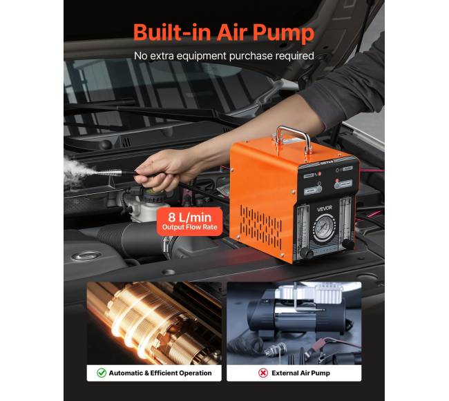 Automobilių dūmų aptikimo įrenginys nuotėkiams su DC 12V EVAP5