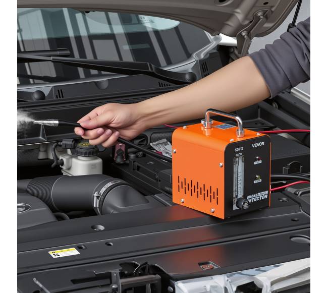 Automobilinė dūmų aptikimo sistema nuotėkių testavimui7