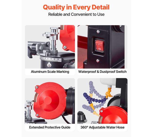Dvigubas pjūklo disko galąstuvas su vandens talpa5