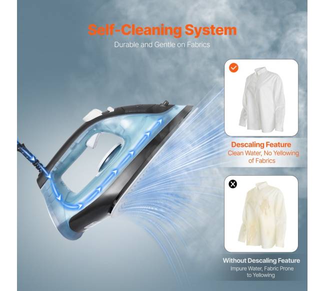 Garmentų garų lygintuvas 1600W3