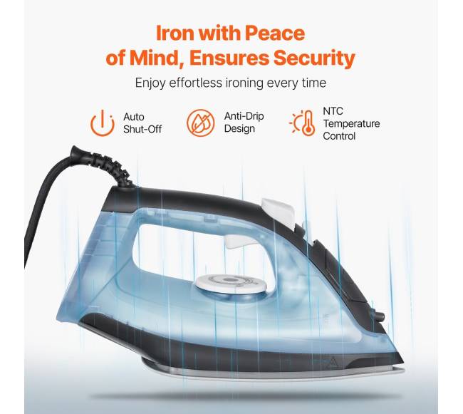 Garmentų garų lygintuvas 1600W4