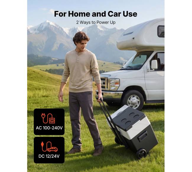 12 voltų automobilinis šaldytuvas 40L4