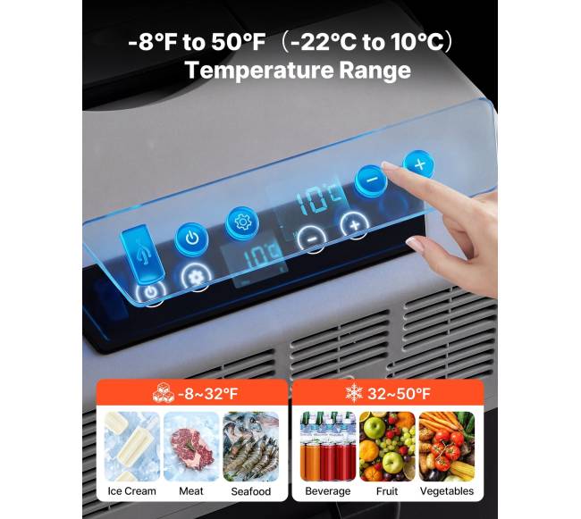 12 voltų automobilinis šaldytuvas 50L2