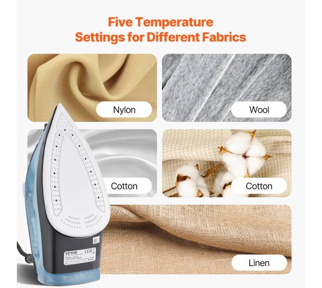 Garmentų garų lygintuvas 1600W5