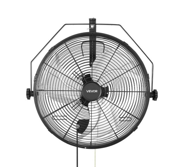 Sieninis ventiliatorius 450 mm su IP44 apsauga10