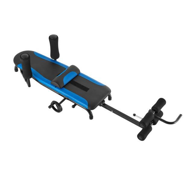 Inversinis stalas, 159 kg talpos nugaros tempimo įrenginys0