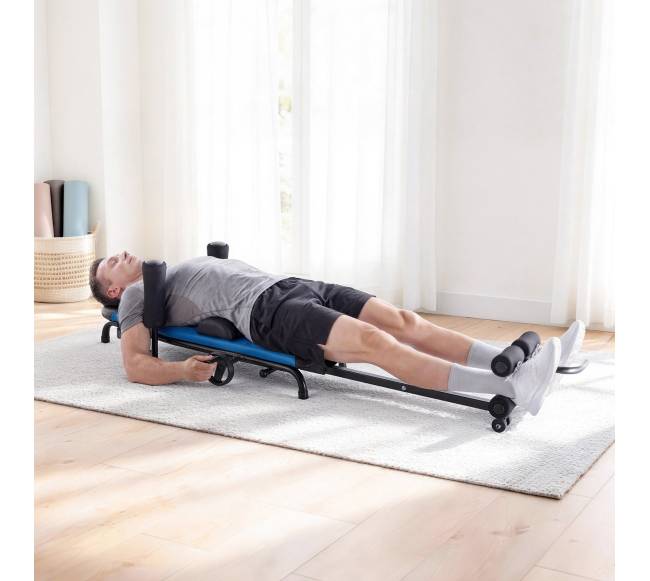 Inversinis stalas, 159 kg talpos nugaros tempimo įrenginys7