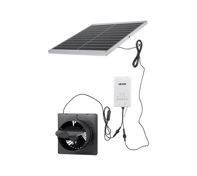 Saulės energijos ventiliatorius 20W 220 CFM0