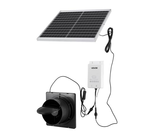 Saulės energijos ventiliatorius 20W 220 CFM9