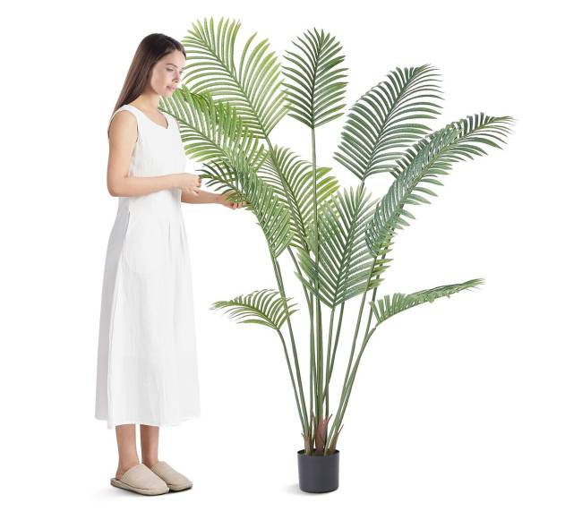 Dirbtinė palmė, 1,8 m aukščio, PE medžiaga0