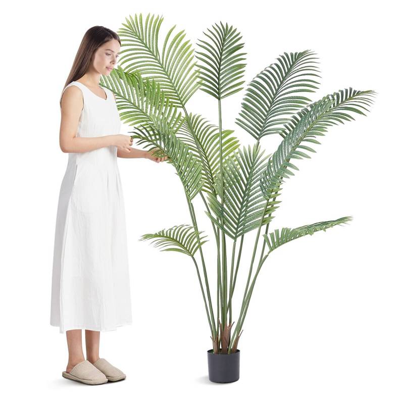 Dirbtinė palmė, 1,8 m aukščio, PE medžiaga0