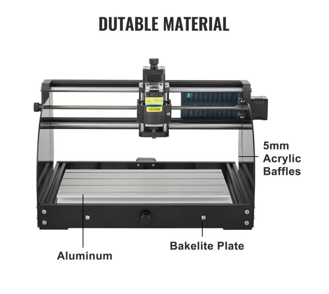 CNC graviravimo staklės 3018 Pro1