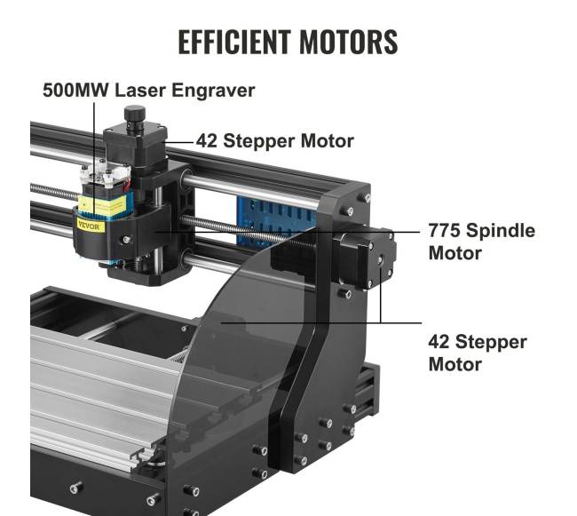 CNC graviravimo staklės 3018 Pro5