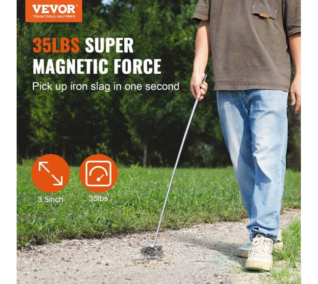 Teleskopinis magnetinis pakėlimo įrankis 15.9 kg1