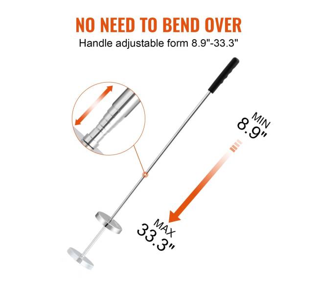 Teleskopinis magnetinis pakėlimo įrankis 15.9 kg2