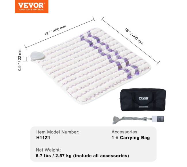 Toliųjų infraraudonųjų spindulių šildymo kilimėlis su ametistu6