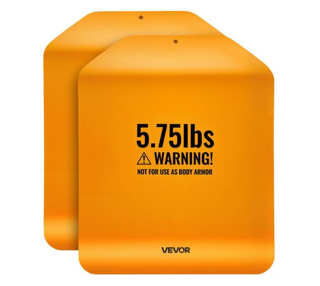 Lenktos svorių liemenės plokštės, 2,6 kg pora8