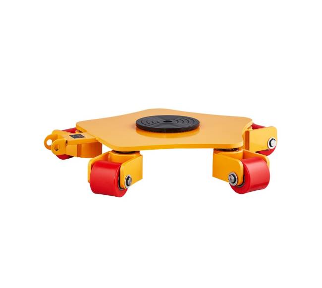 Įrengiamos ratukai su 3992 kg apkrova ir rankena8