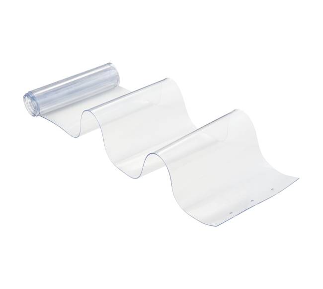Skaidri PVC juostinė užuolaida 2,1 x 1,8 m8