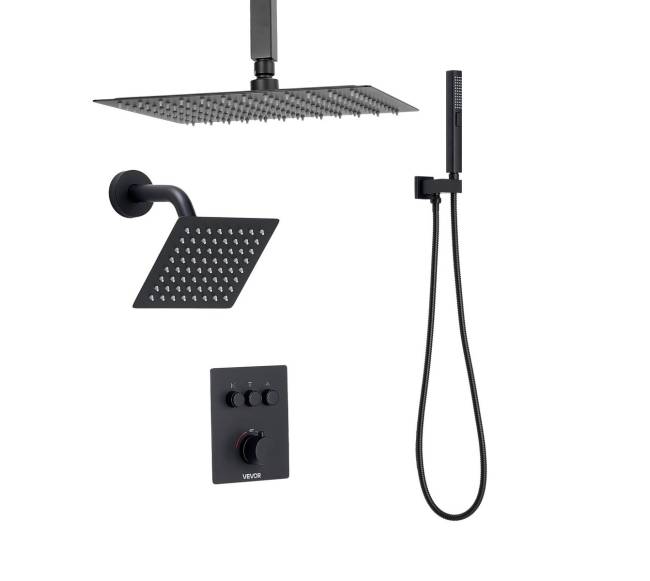 Dušo maišytuvo komplektas su termostatu8