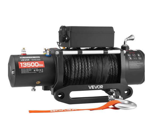 Elektrinė gervė 6100 kg, 12V DC9
