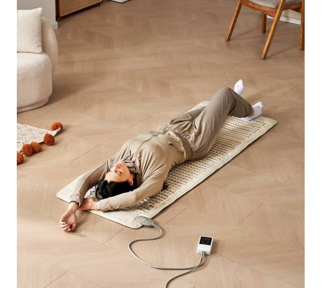 Infraraudonųjų spindulių šildymo kilimėlis su ametisto akmenimis7