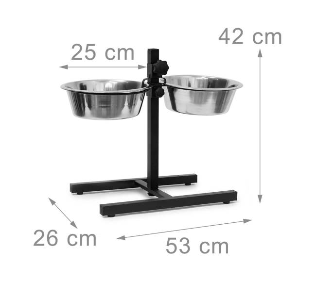 Nerūdijančio plieno šėrimo dubenėlių rinkinys3