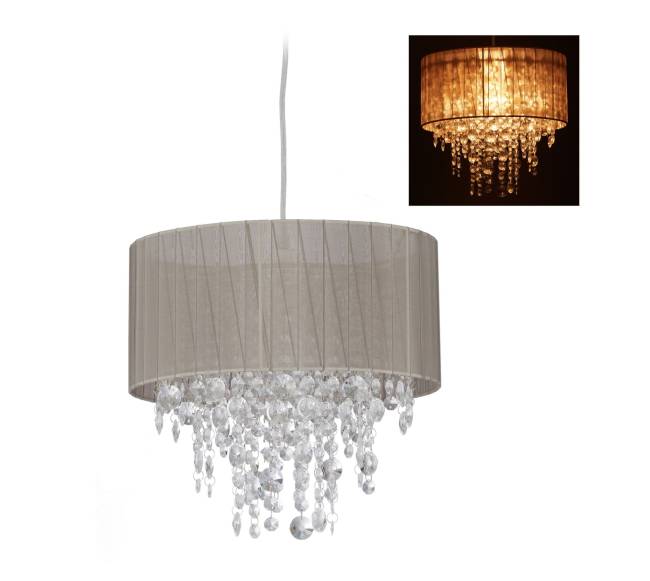 Pakabinamas šviestuvas Organza Crystal0