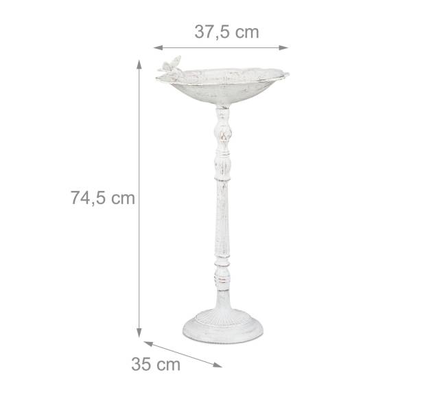 XL Ketaus pastatoma paukščių vonelė3
