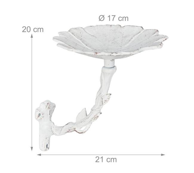 Ant sienos montuojama ketaus paukščių girdykla3