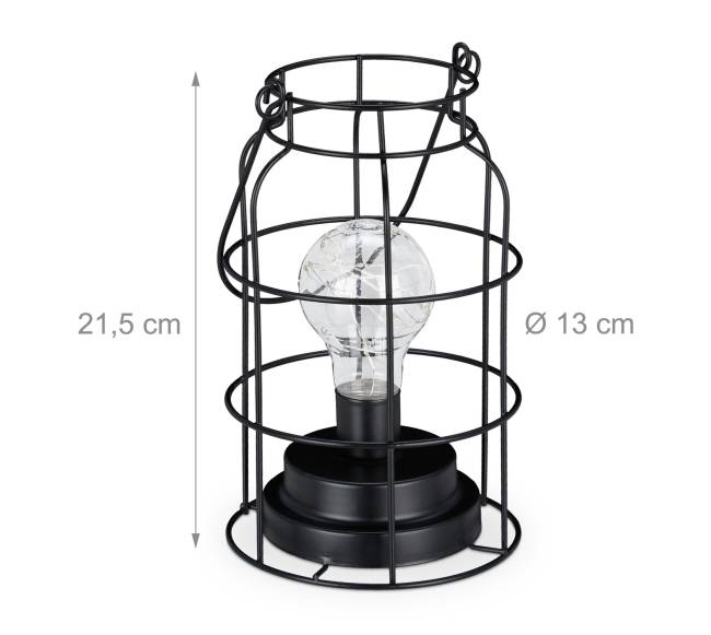 LED pramoninio stiliaus stalinė lempa3