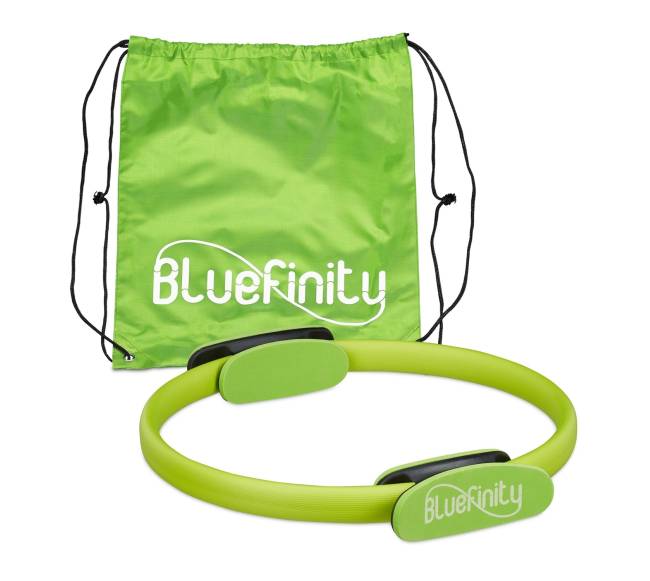 Bluefinity žalios spalvos pilateso žiedas0