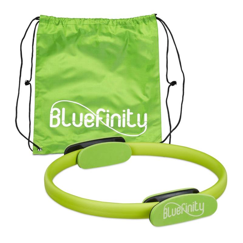 Bluefinity žalios spalvos pilateso žiedas0