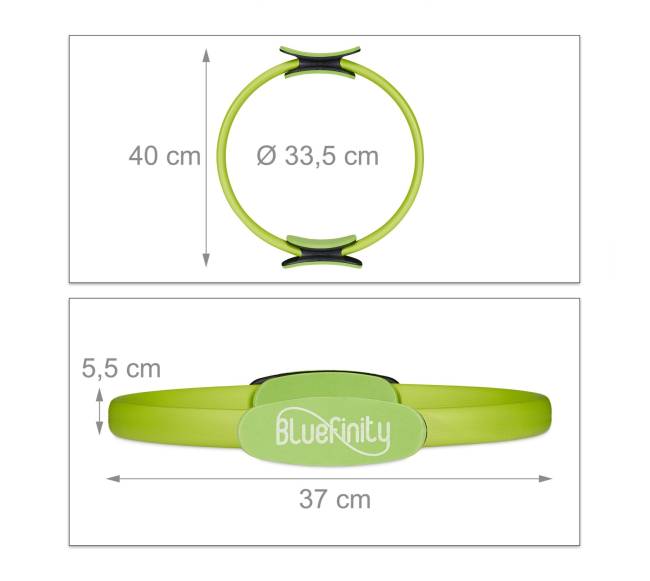 Bluefinity žalios spalvos pilateso žiedas3