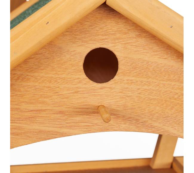 Ant sienos montuojama lesyklėlė paukščiams6