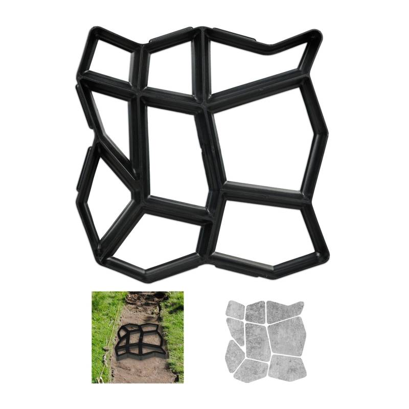 Netaisyklingos formos betono forma 4x42x42cm0