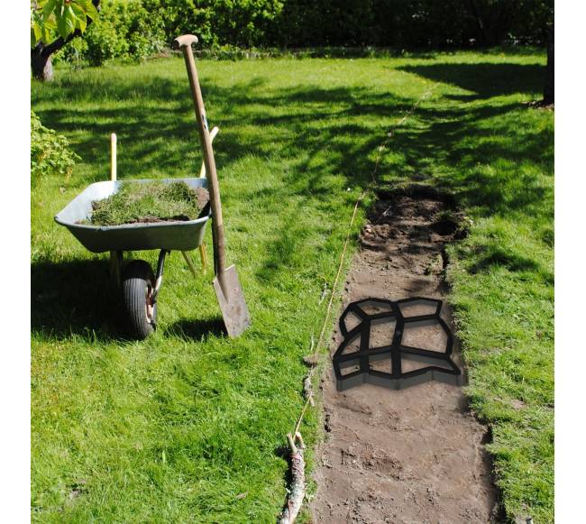 Netaisyklingos formos betono forma 4x42x42cm1