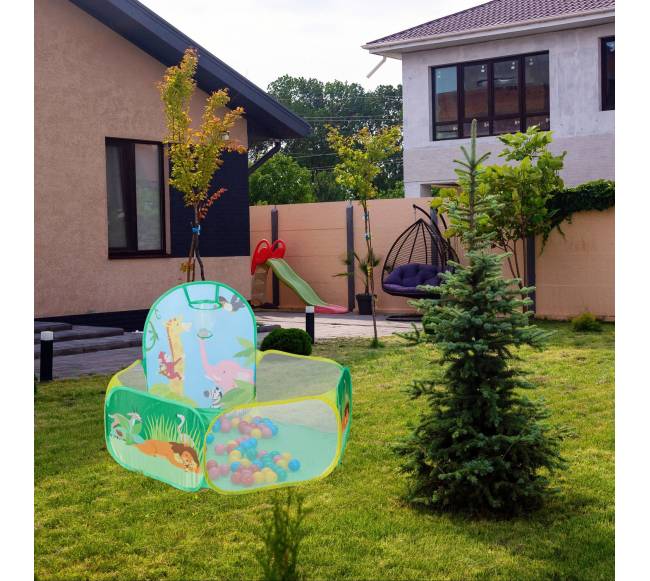 Iššokanti vaikiška kamuoliukų baseinėlis2