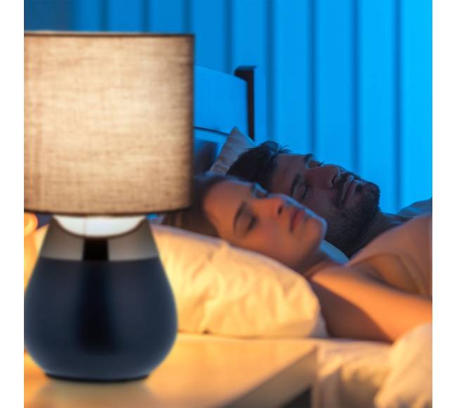 Prie lovos pastatomas šviestuvas Touch oval4